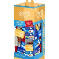 Lindt assorted Napolitains with salted caramel,