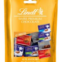 Lindt Napolitains assorted Swiss chocolates in a bag,