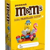 M&MAS Peanut Gift Passport milk chocolate covered peanuts in a sugar shell 315g,
