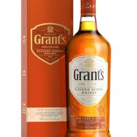 Grant's Rum Cask Finish Blended Scotch Whisky 40% 1L gift pack, 1 l