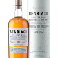 BenRiach Quarter Cask Classic Speyside Single Malt Scotch Whisky 46% 1L gift pack, 1 l