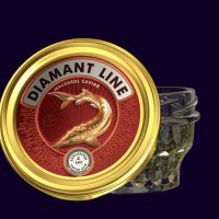 Siberian Sturgeon Caviar In Glass «DIAMANT LINE» 100g