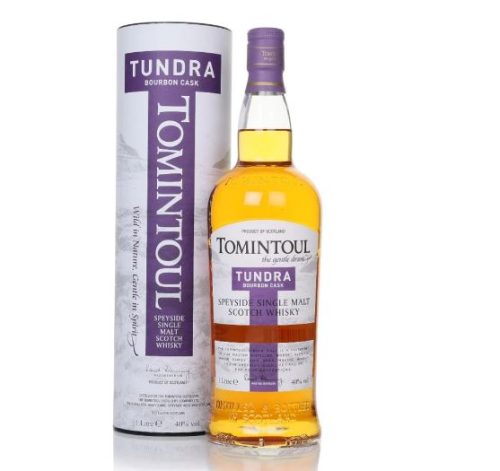 Tomintoul Tundra Bourbon Cask Speyside Single Malt Scotch Whisky 40% 1L